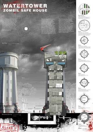Illustration for article titled 20 Ridiculously Nifty Zombie Safe House Designs